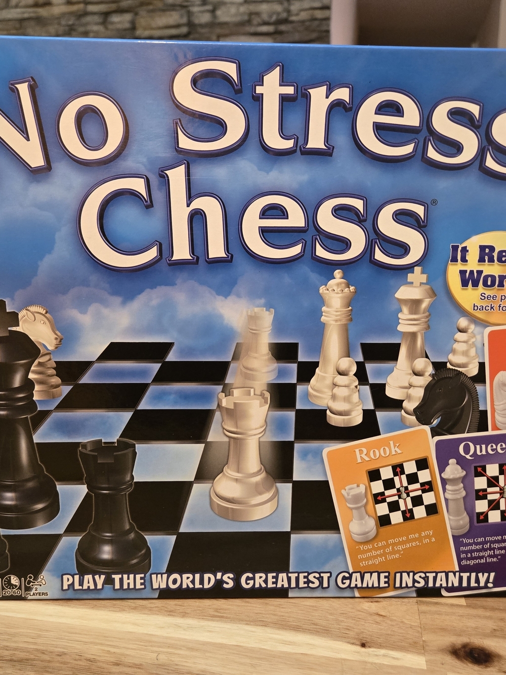 No Stress Chess Board Game